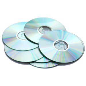 Image of a pile of CDs